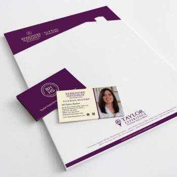 Berkshire Hathaway Letterhead with Business Cards