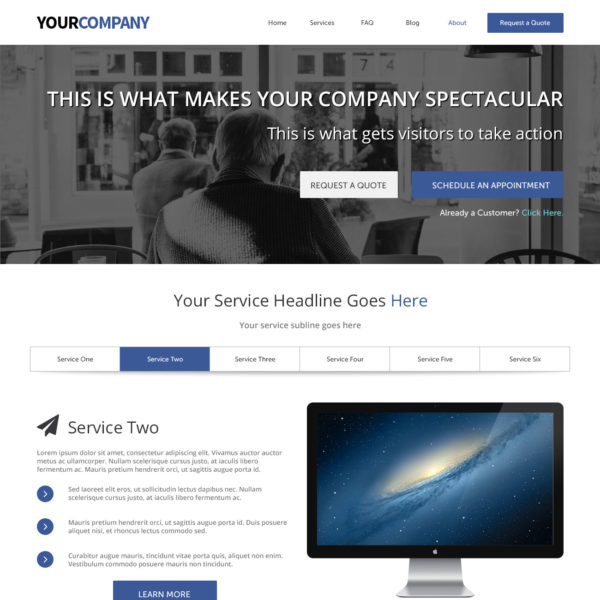 Generic Website Template 1