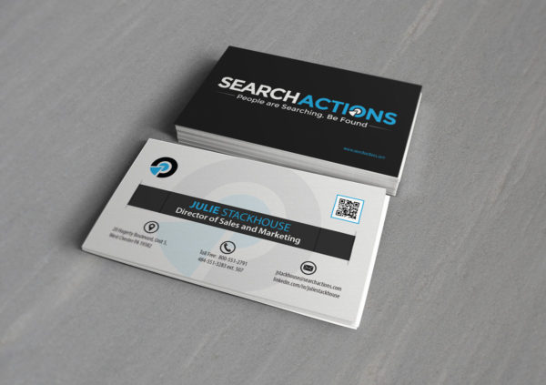 Search Actions Business Cards