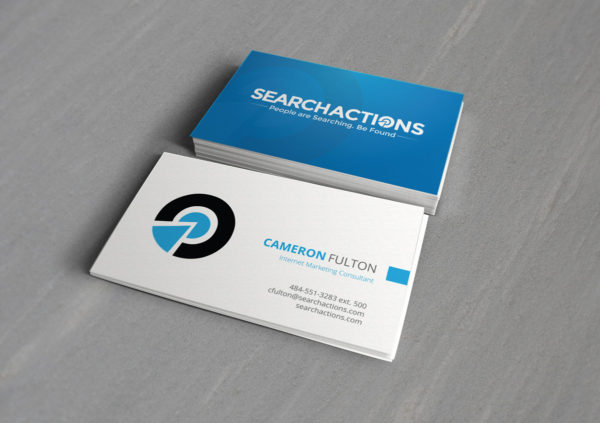 Search Actions Business Cards